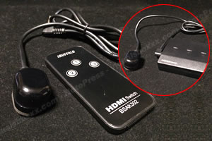 TVの端子増設！「リモコン付 HDMI切替器 2」