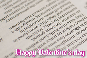 バレンタインのメッセージカード 英語で思いを伝える一言 Notepress