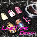 ラインネイルのデザイン♪ラインテープの2つの使い方はコレ！