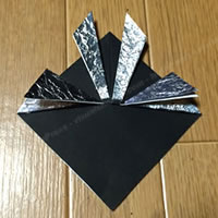 折り紙「かぶとの折り方 7」